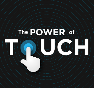 the power of touch graphic