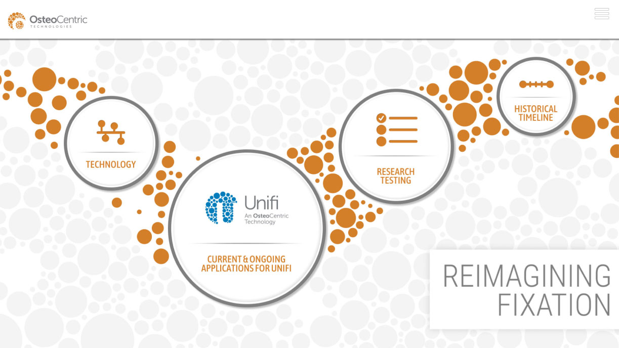 OsteoCentric application interface