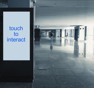 vertical touchscreen